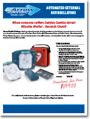 AED Defibrillators Promotion